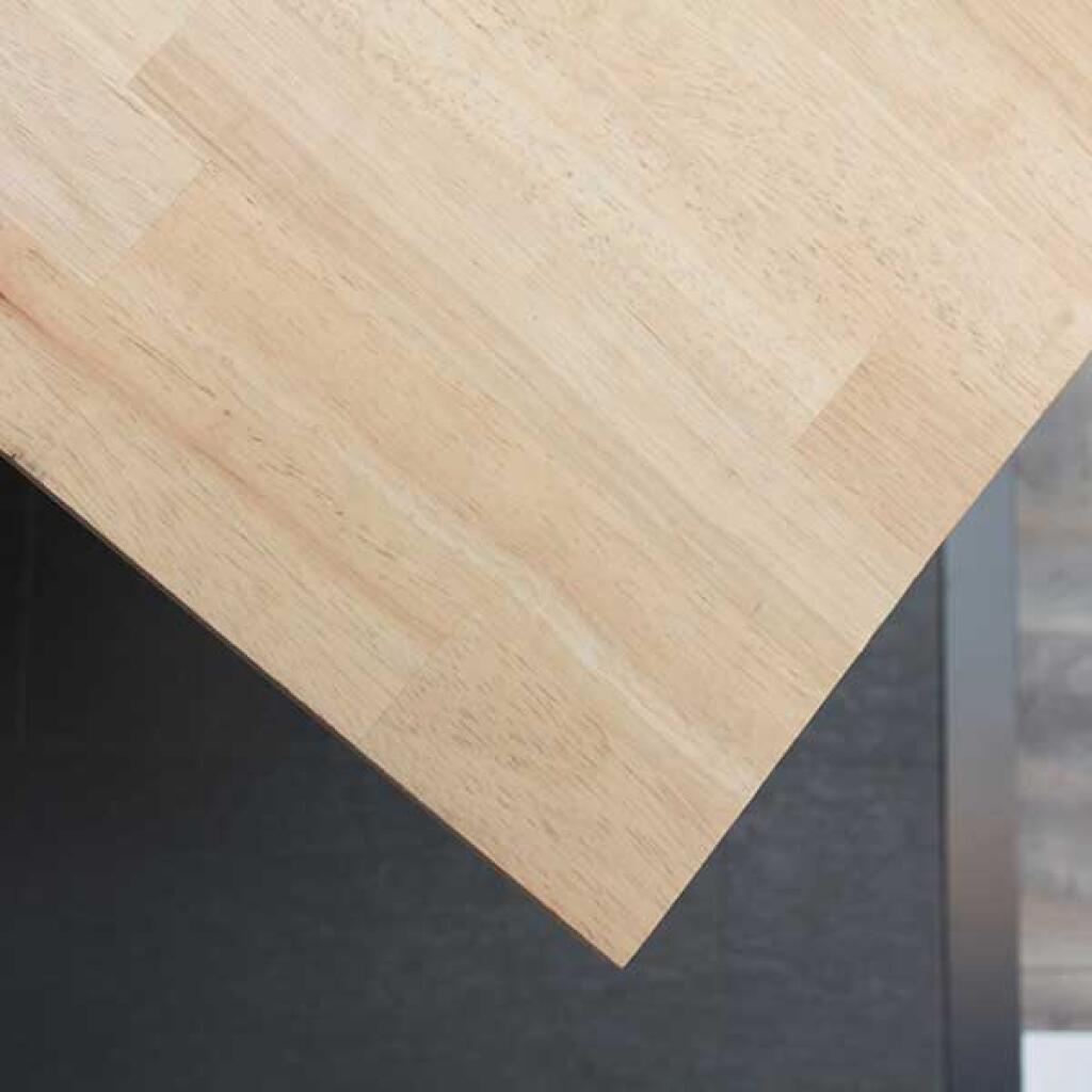 huiswerk Samenwerking Plunderen Werkblad rubberwood lamel 22mm 4500x1100mm | Houtshop Van Der Gucht